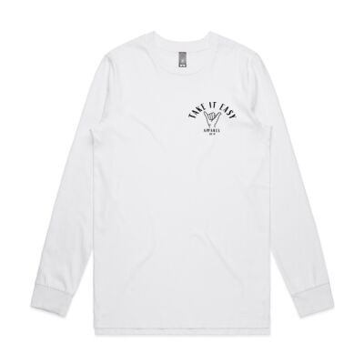 Ramble On Long Sleeve ~ (white) Thumbnail