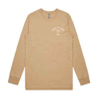 Ramble On Long Sleeve ~ (tan) Thumbnail